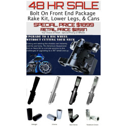 PartzBiz HD BB-WNTR - American Suspension Winter Package Deal Bolt On 26"-32" Trees w/ Fork Lowers & Boots