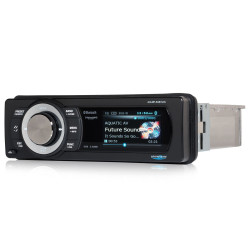 PartzBiz HD AQ-MP-5UBT-HS - Aquatic AV 288W Sirius XM Bluetooth USB iPod MP3 AUX Replacement Radio Harley 98-13 AQ-MP-5UBT-HS