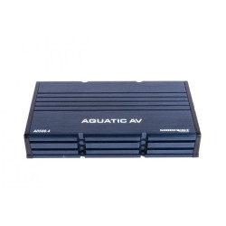 PartzBiz HD AQ-AD500.4 - Aquatic AV Micro AD500.4 Shockwave 4 Channel Amplifier Car Truck Boat Motorcycle