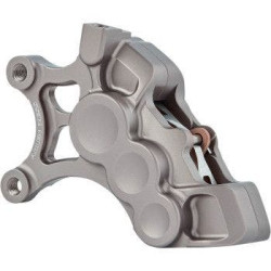PartzBiz HD AN02-206 - Arlen Ness 02-206 Titanium 6-Piston Caliper 14" Disc Front Left Harley & Custom