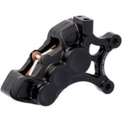 PartzBiz HD AN02-213 - Arlen Ness 02-213 Black 6-Piston Caliper for 14" Disc Front Right Harley & Custom