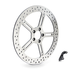 PartzBiz HD AN02-967 - Arlen Ness 02-967 Big Brake Steel Rotor 15 inch Harley Softail Dyna 00-14