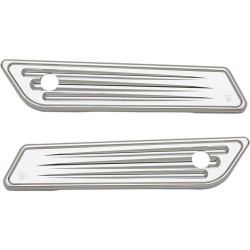 PartzBiz HD AN03-536 - Arlen Ness 03-536 Chrome Deep Cut Saddlebag Latch Hinge Covers 14-21 Harley FLH/T PartzBiz HD AN03-536 - Arlen Ness 03-536 Chrome Deep Cut Saddlebag Latch Hinge Covers 14-21 Harley FLH/T