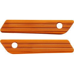 PartzBiz HD AN03-610 - Arlen Ness 03-610 Orange Saddlebag Latch Covers Billet Pair Harley Touring 14-21 PartzBiz HD AN03-610 - Arlen Ness 03-610 Orange Saddlebag Latch Covers Billet Pair Harley Touring 14-21