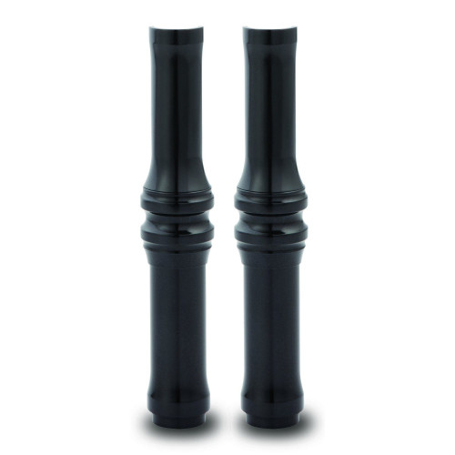 PartzBiz HD: 4424510-Arlen Ness 03-636 Black 10-Gauge Pushrod Tube Covers Harley Milwaukee Eight 17-Up