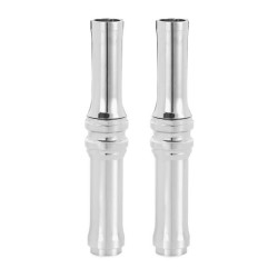 PartzBiz HD AN03-642 - Arlen Ness 03-642 Chrome 10-Gauge Pushrod Covers 2017-2018 M8 Harley Touring 0928-0089 09280089 263812 PartzBiz HD AN03-642 - Arlen Ness 03-642 Chrome 10-Gauge Pushrod Covers 2017-2018 M8 Harley Touring 0928-0089 09280089 263812