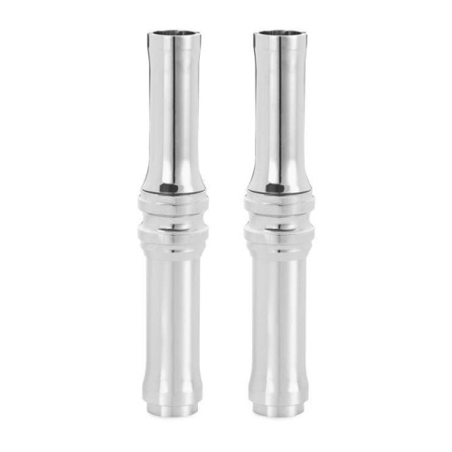 PartzBiz HD: 4424470-Arlen Ness 03-642 Chrome 10-Gauge Pushrod Covers 2017-2018 M8 Harley Touring 0928-0089 09280089 263812