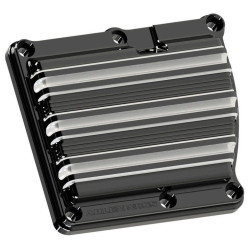 PartzBiz HD AN03-863 - Arlen Ness 03-863 10-Gauge ฝาครอบเกียร์สีดำ 17-18 Harley FLH/T M8