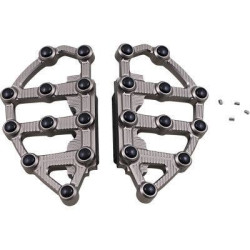 PartzBiz HD AN06-876 - Arlen Ness 06-876 Titanium Billet Aluminum MX Floorboards Rear Harley 99-Up 1621-0996 16210996 PartzBiz HD AN06-876 - Arlen Ness 06-876 Titanium Billet Aluminum MX Floorboards Rear Harley 99-Up 1621-0996 16210996
