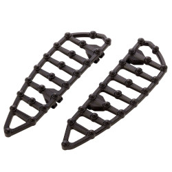 PartzBiz HD AN06-891 - Arlen Ness 06-891 Black MX Billet Floorboard Kit Harley Touring Softail 99-Up PartzBiz HD AN06-891 - Arlen Ness 06-891 Black MX Billet Floorboard Kit Harley Touring Softail 99-Up