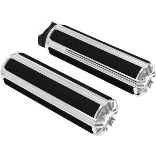 PartzBiz HD: 4424428-Arlen Ness 07-119 Chrome 10 Gauge Throttle By Wire Hand Grips 08-23 Harley FLH/T Touring Bagger Dresser softail FLST FXST 263607 0630-1692 06301692