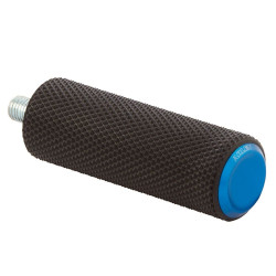 PartzBiz HD AN07-947 - Arlen Ness 07-947 Fusion Knurled Shift Peg พร้อมฝาท้าย Billet Blue สำหรับ Harley 76-Up PartzBiz HD AN07-947 - Arlen Ness 07-947 Fusion Knurled Shift Peg พร้อมฝาท้าย Billet Blue สำหรับ Harley 76-Up