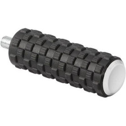 PartzBiz HD AN07-963 - Arlen Ness 07-963 Chrome Billet/ยาง Air-Trax Fusion Shift Peg สำหรับ Harley PartzBiz HD AN07-963 - Arlen Ness 07-963 Chrome Billet/ยาง Air-Trax Fusion Shift Peg สำหรับ Harley