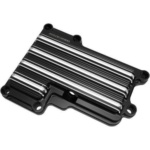PartzBiz HD: 4424358-Arlen Ness 10 Gauge Gloss Black Transmission Top Cover Harley 07-15 Twin Cam | 03-853