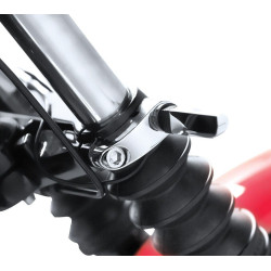 PartzBiz HD AN12-737 - Arlen Ness 12-737 Chrome TURN สัญญาณ Mounts 39 มม.ส้อม Harley FXD FXR XL 87-20 2040-0999 20400999 262885
