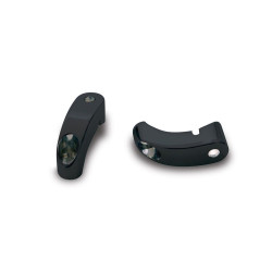 PartzBiz HD AN12-738 - Arlen Ness 12-738 Mounts สัญญาณไฟเลี้ยวสีดำ 39 มม.ส้อม Harley FXD FXR XL 87-20 2040-1000 262886