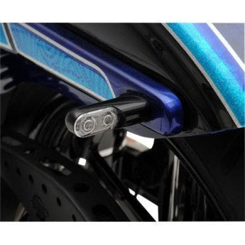 PartzBiz HD: 4424338-Arlen Ness 12-744 อุปกรณ์เสริม Bolt-On ไฟท้าย Power Amber LED Harley 00-17 2040-0617 262867 touring softail dyna davidson electra road street king glide sli low fat boy bob deluxe