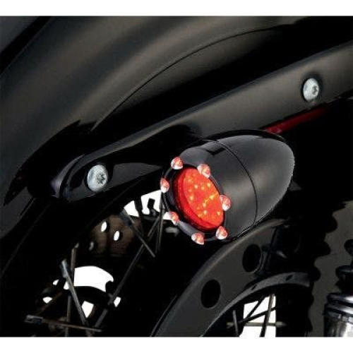 PartzBiz HD: 4424339-Arlen Ness 12-746 ไฟเลี้ยว LED สีดำ/แดง Bullet Deuce ไฟเลี้ยวด้านหลัง Harley PartzBiz HD: 4424339-Arlen Ness 12-746 ไฟเลี้ยว LED สีดำ/แดง Bullet Deuce ไฟเลี้ยวด้านหลัง Harley