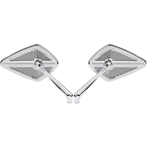 PartzBiz HD: 4424305-Arlen Ness 13-127 13-129 Chrome Left & Right Diamond Forged Mirrors PAIR 0640-1198 0640-1200 06401198 06401200 263856 263858 PartzBiz HD: 4424305-Arlen Ness 13-127 13-129 Chrome Left & Right Diamond Forged Mirrors PAIR 0640-1198 0640-1200 06401198 06401200 263856 263858