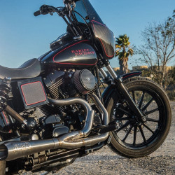 PartzBiz HD AN18-744 - Arlen Ness 18-744 Carbon Big Sucker Stage 1 เครื่องฟอกอากาศสำหรับ Harley XL 88-17 ใหม่ที่ดีที่สุดที่กำหนดเอง touring softail bagger dresser chopper ตัวกรองอากาศอัพเกรดประสิทธิภาพทดแทน