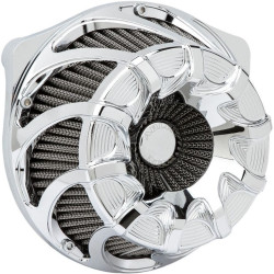 PartzBiz HD AN18-986 - Arlen Ness 18-986 Chrome Inverted Series Drift Air Cleaner Breather Filter 17-19 Milwaukee Eight 8 Touring Bagger Dresser FLHT FLHX FLHR FLTR Softail 1010-2451 10102451 264330