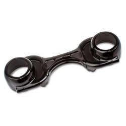 PartzBiz HD AN20-354 - Arlen Ness 20-354 Black METHOD Forged Fork Brace 39mm Harley-Davidson 00-17 XL 0415-0039 04150039 263892