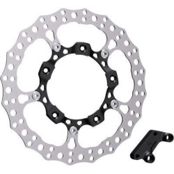 PartzBiz HD AN300-000 - Arlen Ness 300-000 14” ชุดโรเตอร์เบรกใหญ่ด้านหน้าซ้ายสีดำ Harley Touring FLH/T PartzBiz HD AN300-000 - Arlen Ness 300-000 14” ชุดโรเตอร์เบรกใหญ่ด้านหน้าซ้ายสีดำ Harley Touring FLH/T