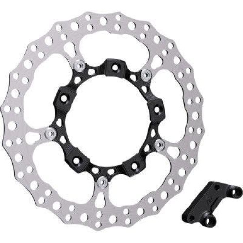 PartzBiz HD: 4424192-Arlen Ness 300-000 14” Big Brake Rotor Kits Front Left Black Harley Touring FLH/T PartzBiz HD: 4424192-Arlen Ness 300-000 14” Big Brake Rotor Kits Front Left Black Harley Touring FLH/T