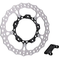 PartzBiz HD AN300-004 - Arlen Ness 300-004 14” ชุดโรเตอร์เบรกใหญ่ด้านหน้าขวาสีดำ Harley Touring FLH/T PartzBiz HD AN300-004 - Arlen Ness 300-004 14” ชุดโรเตอร์เบรกใหญ่ด้านหน้าขวาสีดำ Harley Touring FLH/T