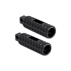 PartzBiz HD AN400-034 - Arlen Ness 400-034 Black Speedliner Standard Male Mount Footpegs for Harley  | 400-034