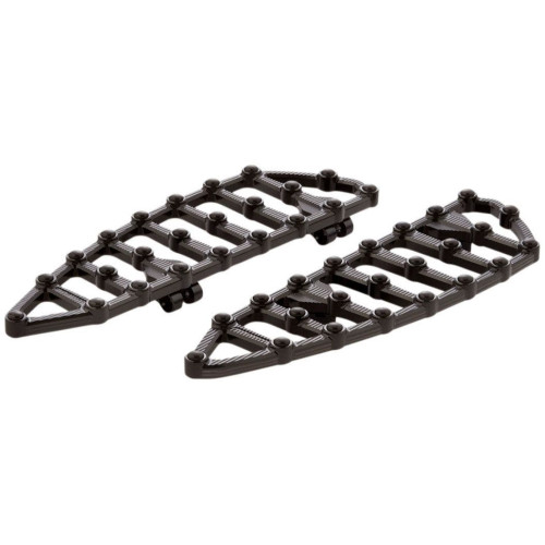 PartzBiz HD: 4424174-Arlen Ness 410-007 Black MX Billet Driver Floorboards Harley Softail M8 18-20