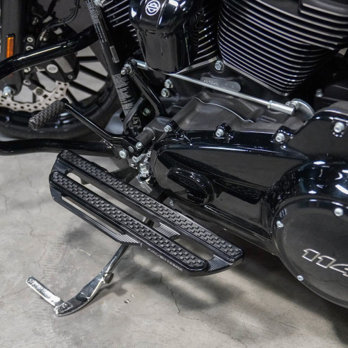 PartzBiz HD: 4424139-Arlen Ness 410-016 Black Method Driver Floorboards Harley Touring 99-Up