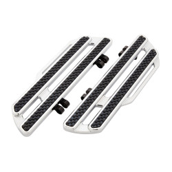 PartzBiz HD AN410-017 - Arlen Ness 410-017 Chrome Method Driver Floorboards Harley Touring 99-Up