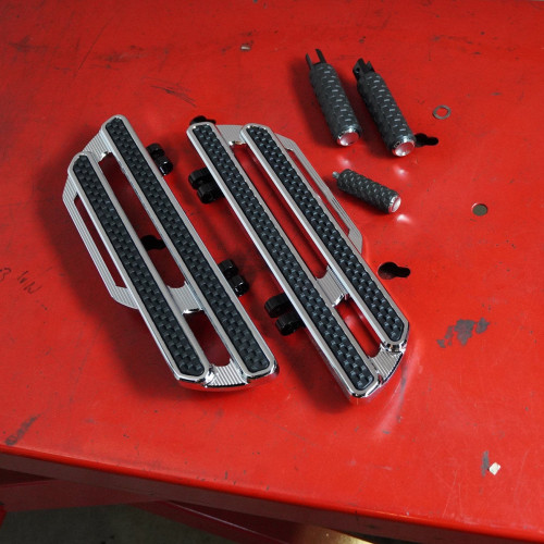 PartzBiz HD: 4424142-Arlen Ness 410-019 Chrome Method Driver Floorboards Harley Softail 17-Up PartzBiz HD: 4424142-Arlen Ness 410-019 Chrome Method Driver Floorboards Harley Softail 17-Up