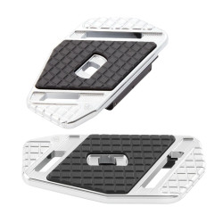 PartzBiz HD AN410-029 - Arlen Ness 410-029  Chrome Speedliner Passenger Floorboards Harley Touring & Softail