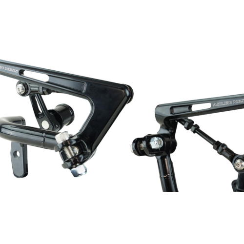 PartzBiz HD: 4424152-Arlen Ness 420-120 Black Bagger Mid Foot Control Kit Bolt On for Harley Touring | 420-120 PartzBiz HD: 4424152-Arlen Ness 420-120 Black Bagger Mid Foot Control Kit Bolt On for Harley Touring | 420-120