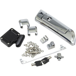 PartzBiz HD AN60-176 - Arlen Ness 60-176 Chrome Tour Pack Tour Pak Tether Latch Hardware Kit Harley 14-18