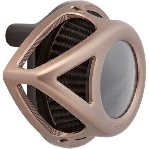 PartzBiz HD: 4424076-Arlen Ness 600-004 Clear Tear Air Cleaner Titanium Harley Milwaukee Eight 17-20 M8 softail electra road street glide king slim fat boy bob dyna fxd switchback nightster sportsr davidson best for buy