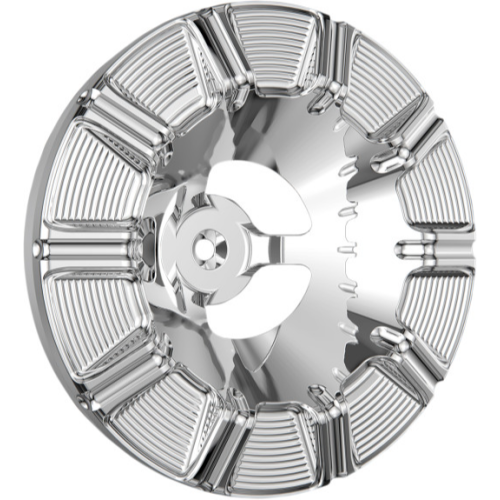 PartzBiz HD: 4424062-Arlen Ness 601-001 Chrome 10-Gauge Velocity Air Cleaner  Cover