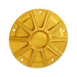 PartzBiz HD AN700-020 - Arlen Ness 700-020 ทอง 10-Gauge Derby Cover Billet Harley Twin Cam 99-17 PartzBiz HD AN700-020 - Arlen Ness 700-020 ทอง 10-Gauge Derby Cover Billet Harley Twin Cam 99-17
