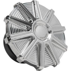 PartzBiz HD AN701-001 - Arlen Ness 701-001 10 Gauge Gas Cap Chrome Harley FLH FLS FXD XL 93-20 best for 0703-0847 07030847 PartzBiz HD AN701-001 - Arlen Ness 701-001 10 Gauge Gas Cap Chrome Harley FLH FLS FXD XL 93-20 best for 0703-0847 07030847