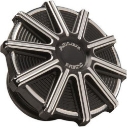 PartzBiz HD AN701-002 - Arlen Ness 701-002 10 Gauge Gas Cap Black Cut Harley FLH FLS FXD XL 93-20 best for 0703-0849 07030849 PartzBiz HD AN701-002 - Arlen Ness 701-002 10 Gauge Gas Cap Black Cut Harley FLH FLS FXD XL 93-20 best for 0703-0849 07030849