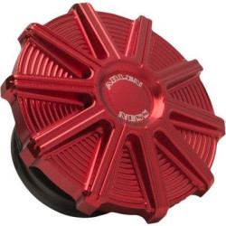 PartzBiz HD AN701-006 - Arlen Ness 701-006 10 Gauge Gas Cap Red Harley FLH FLS FXD XL 93-20 best for 0703-0847 07030847 PartzBiz HD AN701-006 - Arlen Ness 701-006 10 Gauge Gas Cap Red Harley FLH FLS FXD XL 93-20 best for 0703-0847 07030847