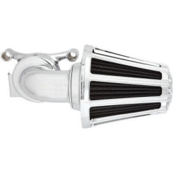 PartzBiz HD AN81-030 - Arlen Ness 81-030 Chrome Aluminum 10 Gauge Monster Sucker Air Cleaner Harley M8