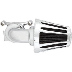 PartzBiz HD AN81-032 - Arlen Ness 81-032 Chrome Aluminum Deep Cut Monster Sucker Air Cleaner Harley M8 Softail Touring
