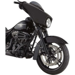 PartzBiz HD AN81-036 - Arlen Ness 81-036 Black Aluminum Beveled Monster Sucker Air Cleaner Harley M8 Softail Touring