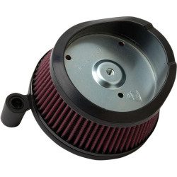 PartzBiz HD AN18-442 - Arlen Ness Big Sucker Stage 1 Air Cleaner for Harley 14-15 FLH/T -Black | 18-442