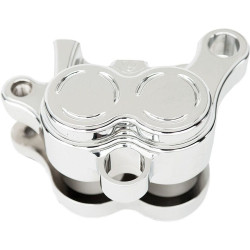 PartzBiz HD AN02-840 - Arlen Ness Billet Chrome หน้าซ้าย 11.5 เรือนคาลิปเปอร์เบรค Harley 08-14 ST | 02-840 PartzBiz HD AN02-840 - Arlen Ness Billet Chrome หน้าซ้าย 11.5 เรือนคาลิปเปอร์เบรค Harley 08-14 ST | 02-840