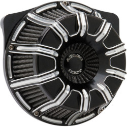 PartzBiz HD AN18-947 - Arlen Ness Black 10 Gauge Inverted Stage 1 Air Cleaner Harley Milwaukee 8 17-18 | 18-947
