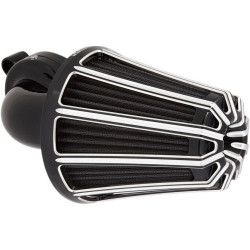 PartzBiz HD AN81-012 - Arlen Ness Black 10 Gauge Monster Sucker Air Cleaner Harley Sportster XL 91-17 | 81-012